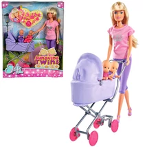 Steffi Love: Sunshine iker babakocsis baba 2 változatban – Simba Toys