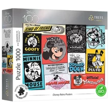 Disney Retro poszterek 1000 db-os puzzle – Trefl