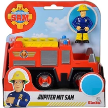 Sam a tűzoltó: Jupiter tűzoltóautó figurával – Simba Toys