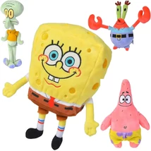Spongya Bob plüssfigura 20 cm négyféle változatban – Simba toys