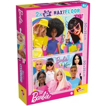 Barbie és barátai 2×60 db-os maxi padló puzzle 50×35 cm – Lisciani