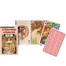 Exlkuzív römi kártya – Mucha 1×55 lap – Piatnik