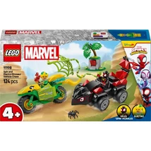 LEGO® Marvel: Spin és Electro – Üldözés a dinójárművel (11198)