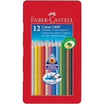 Színes ceruza 12 db-os szett fém dobozban – Faber-Castell
