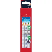 Faber-Castell: Grip színes ceruza készlet sötét felületre 6 db-os