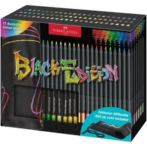 Faber-Castell: Black Edition színes ceruza szett 72 db-os
