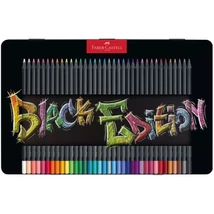 Faber-Castell: Black Edition színes ceruza 36 db-os szett fém dobozban
