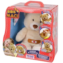 Bibis Maci plüss mackó fénnyel és hanggal