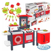 Mochtoys: Cooking Studio XXL játékkonyha 28 db kiegészítővel 141×68×101 cm