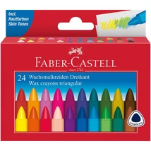 Faber-Castell: Triangular Jumbo zsírkréta 24 db-os szett