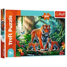 Tigrisek a dzsungelben 200 db-os puzzle – Trefl