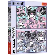 Kuromi varázslatos kalandok 2×200 db-os puzzle – Trefl