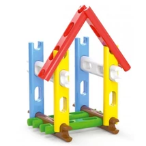 Quercetti: Link Block kreatív építőjáték 24 db-os szett