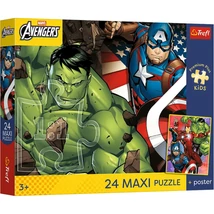 Marvel Bosszúállók a csapat 24db-os Maxi puzzle - Trefl