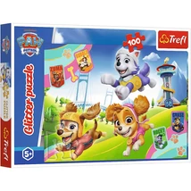 Mancs Őrjárat 100 db-os glitter puzzle – Trefl