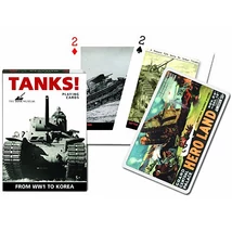 Exkluzív römi kártya – Tankos 1×55 lap – Piatnik