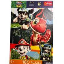 Mancs Őrjárat A dinófilm 160 db-os UFT puzzle poszterrel – Trefl
