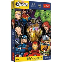 Marvel Bosszúállók 160db-os UFT puzzle poszterrel - Trefl