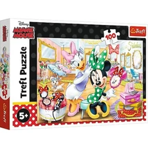 Daisy és Minnie szépségszalonban puzzle 100 db-os – Trefl
