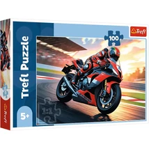 Versenymotor a pályán 100 db-os puzzle – Trefl