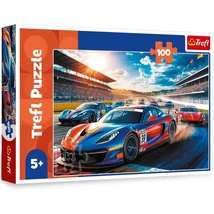 Gyors autók a versenypályán - 100 db-os puzzle - Trefl