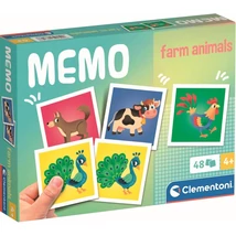 Farm állatos 48 db-os memóriajáték – Clementoni