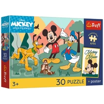 Mickey egér és barátai 30db-os prémium puzzle - Trefl