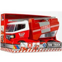 Molto: Piros színű létrás tűzoltóautó 40 cm