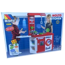 Molto: Játékkonyha szett lámpával és kiegészítőkkel 82×80×28 cm