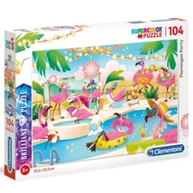 Flamingó party 104 db-os puzzle – Clementoni