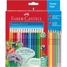 Faber-Castell: Grip színesceruza készlet 18+6 db-os csomag