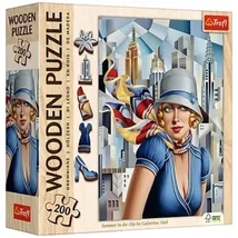 Catherine Abel: Summer in the City 200 db-os fa puzzle – Trefl