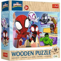 Spidey és csodálatos barátai 24 db-os fa puzzle – Trefl