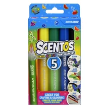 Scentos Illatos akril filctoll neon színben 5db