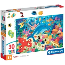 Tenger alatti kalandok 30 db-os supercolor puzzle – Clementoni