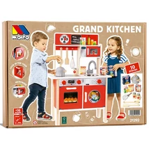 Molto: Nature Nagy játékkonyha fa játékszett 10 db kiegészítővel