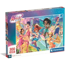 Winx Club tündérei 300 db-os Super Puzzle – Clementoni