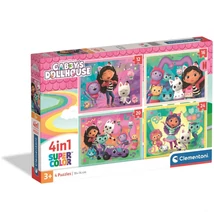 Gabi babaháza 4 az 1-ben Supercolor puzzle – Clementoni
