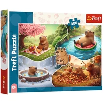 Capybarák 4 évszak 300 db-os puzzle – Trefl