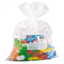 Quercetti: Georello Farm + Dzsungel fogaskerekes építőjáték 110 db-os szett