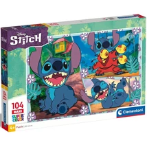 Disney Stitch 104 db-os maxi Supercolor puzzle – Clementoni