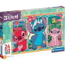Disney Stitch 24 db-os maxi supercolor puzzle – Clementoni