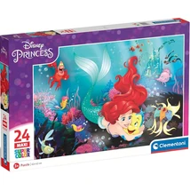 A kis hableány 24 db-os maxi supercolor puzzle – Clementoni
