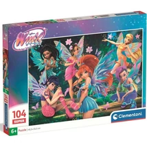 Winx Club tündérei 104 db-os Super Puzzle – Clementoni