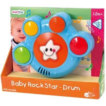 Playgo: Rocksztár bébi elektromos dob fényekkel és hangokkal