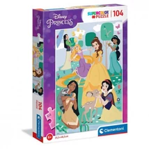 Disney hercegnők 104 db-os supercolor puzzle – Clementoni