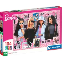 Divatos Barbie babák 104 db-os Supercolor puzzle – Clementoni