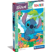 Disney Stitch 104 db-os Supercolor puzzle – Clementoni