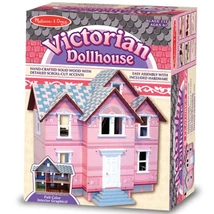Viktoriánus fa emeletes babaház – Melissa & Doug