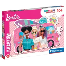 Barbie lakóautója Supercolor 104 db-os puzzle – Clementoni